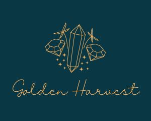 Golden Jewel Boutique logo design