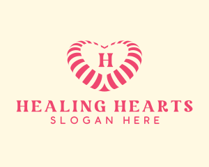 Heart Sweet Candy  logo design