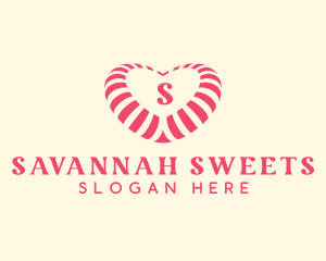 Heart Sweet Candy  logo design