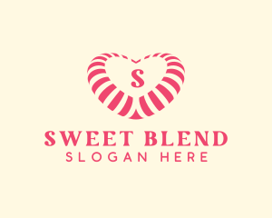 Heart Sweet Candy  logo design