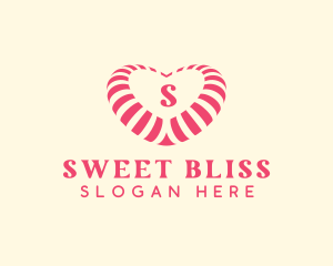 Heart Sweet Candy  logo design