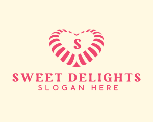 Heart Sweet Candy  logo design