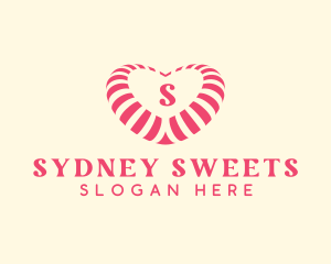 Heart Sweet Candy  logo design