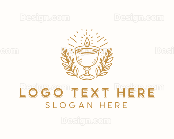 Scented Candle Decoration Logo