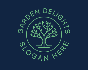 Green Tree Agriculture logo design