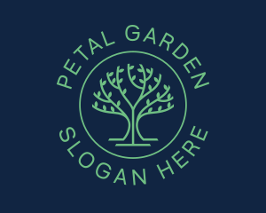 Green Tree Agriculture logo design