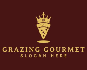 Gold Crown Pizzeria logo design