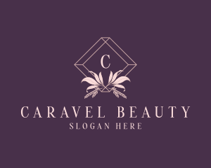 Garden Spa Leaf logo design