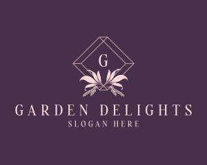 Garden Spa Leaf logo design