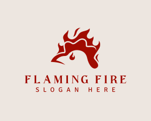 Flame Chicken Fire logo