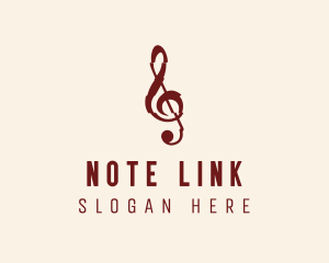 Music Note App logo design