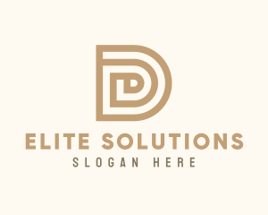 Professional Modern Letter D logo design