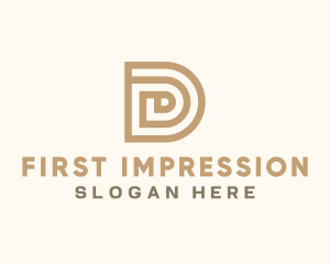 Professional Modern Letter D logo