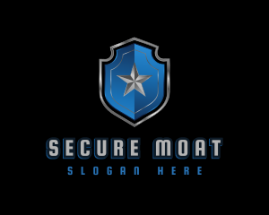 Security Star Badge logo design