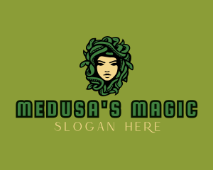 Greek Mythology Medusa logo