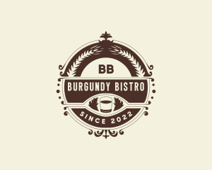 Vintage Whiskey Bar logo design