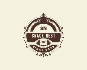 Vintage Whiskey Bar logo design