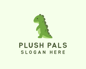 Dino Plush Toy logo design
