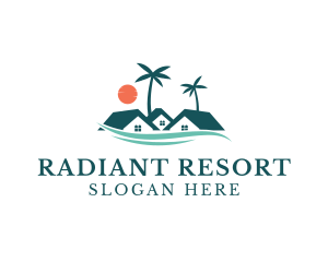 Tropical Beach Resort House logo