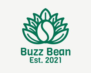 Organic Coffee Bean logo design