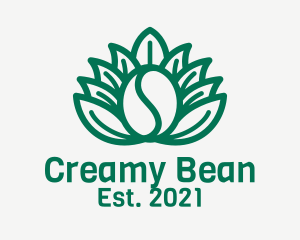 Organic Coffee Bean logo design