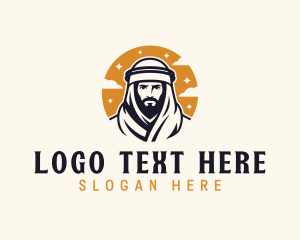 Traditional Arab Man logo