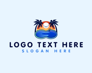 Swimming Pool Resort logo