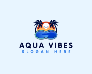 Swimming Pool Resort logo