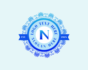 Greek Nu Letter N logo
