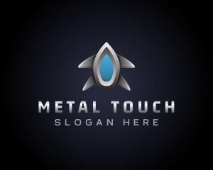 3D Metallic Spaceraft Aerospace logo