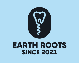 Endodontics Dental Tooth logo design