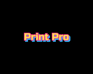 Printer Colors Printing logo design