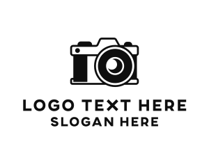Camera Vlog Photography Logo