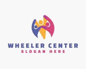 Human Charity Health Center logo design