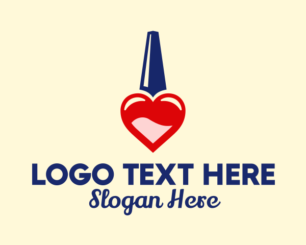 Love logo example 1