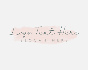 Feminine Handwritten Cursive logo