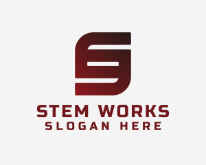 Modern Technology Letter S  logo design