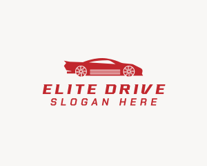 Sports Car Driving logo design