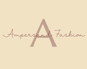 Fashion Beauty Lettermark logo design