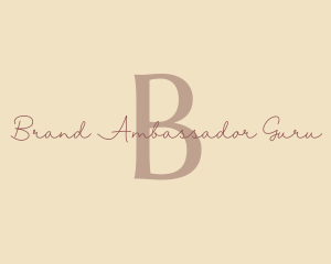 Fashion Beauty Lettermark logo design