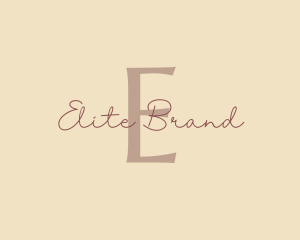 Fashion Beauty Lettermark logo