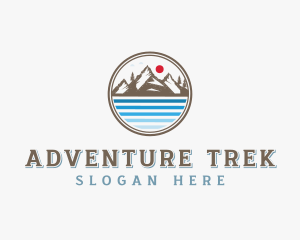 Mountain Peak Adventure logo design