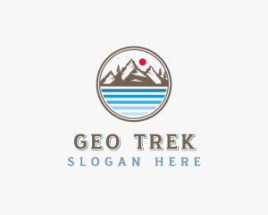 Mountain Peak Adventure logo design