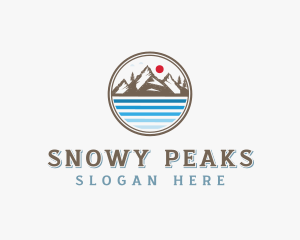 Mountain Peak Adventure logo design