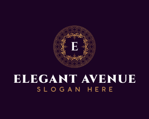 Elegant Luxury Ornament logo design