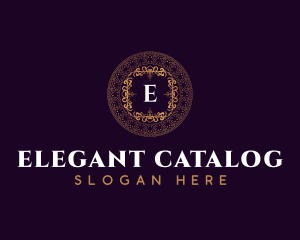 Elegant Luxury Ornament logo design