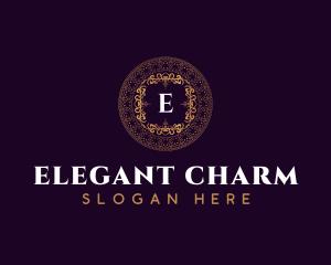 Elegant Luxury Ornament logo design