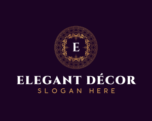 Elegant Luxury Ornament logo design