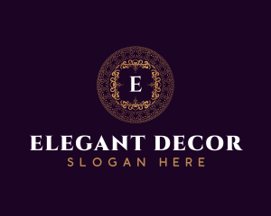 Elegant Luxury Ornament logo design