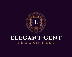 Elegant Luxury Ornament logo design